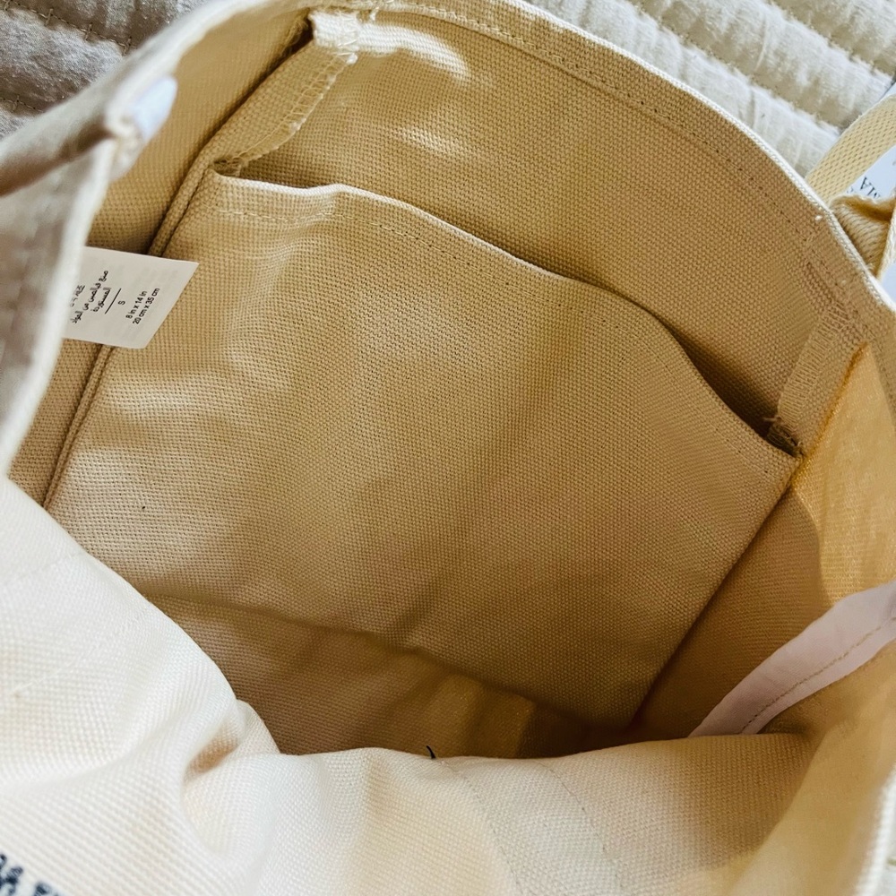Williams Sonoma Natural Canvas Shopper Small Tote - Picture 8 of 8